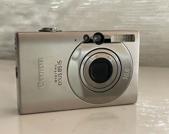 Retro digitale camera - Canon IXUS 85 IS, functioneel met kaart