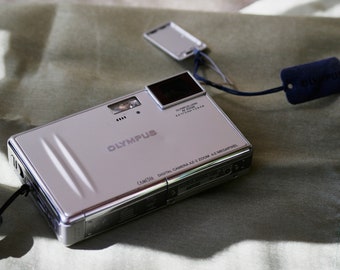 Retro Digital Camera - Olympus AZ-2 ZOOM, Functional with Card