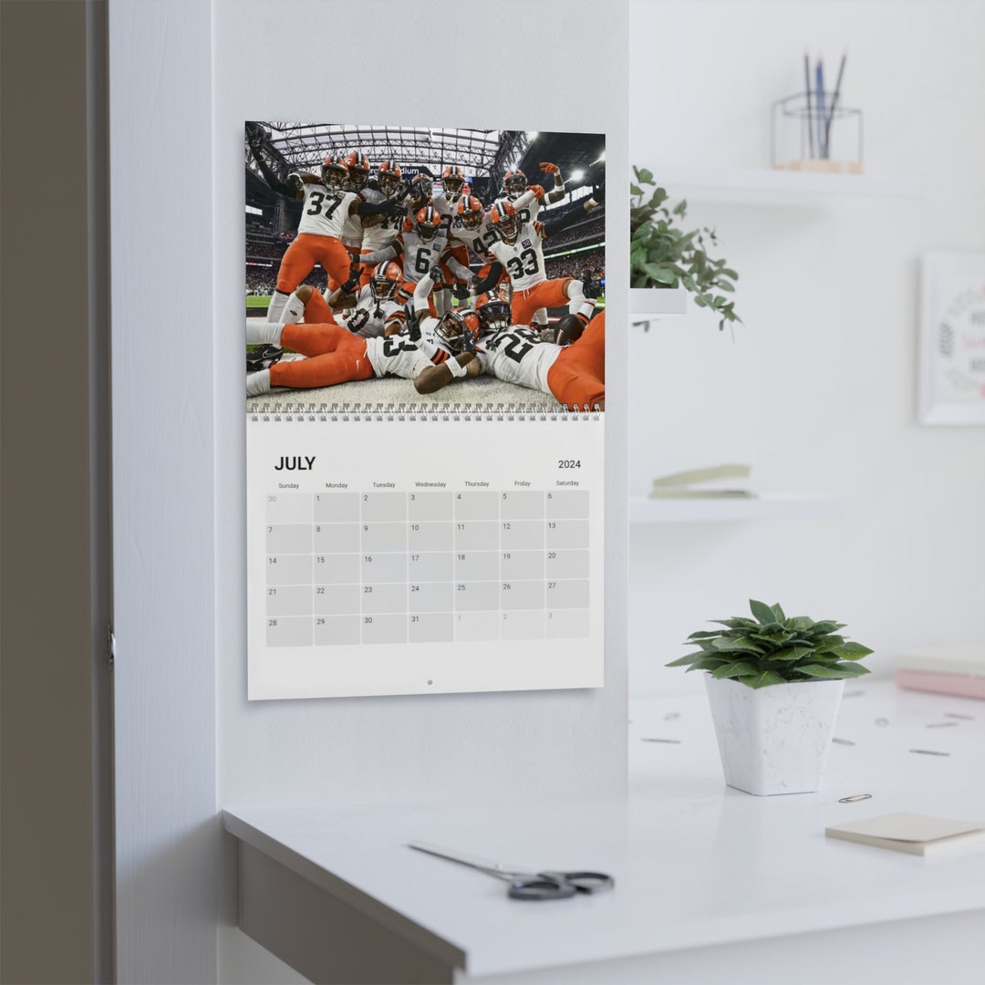 Cleveland Browns Calendar 2024 Etsy