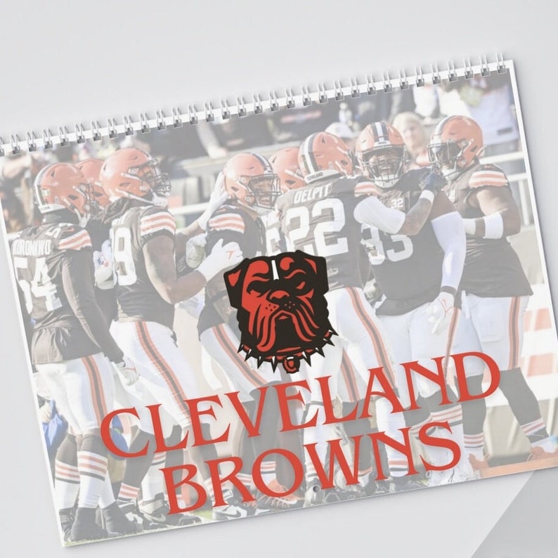 Cleveland Browns Calendar 2025 Etsy