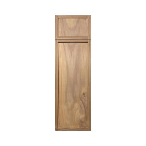 Slim Shaker Style Custom Cabinet Door - Walnut