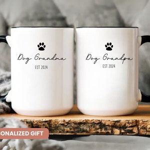 Dog Grandma, Best Dog Grandma Mug, Dog Grandma Gift, Personalized Dog Grandma Cup, Dog Grandparent, Dog Grandparent Mug, Dog Lover Gift