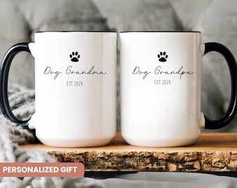 Dog Grandma, Best Dog Grandma Mug, Dog Grandma Gift, Personalized Dog Grandma Cup, Dog Grandparent, Dog Grandparent Mug, Dog Lover Gift