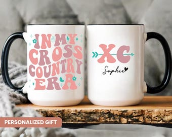 Cross Country Mug, Cross Country Gifts, Gift for her, Cross Country Gifts Girls, Cross Country Gifts for Team, Senior Gift Cross Country