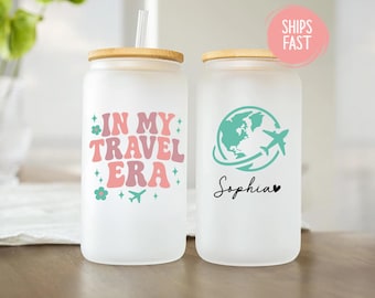 Travel Tumbler, Travel Gifts, Travel Agent Tumbler, Travel Agent Gifts, Gift for Travel Lover, Graduation Gift, flight Attendant Gift