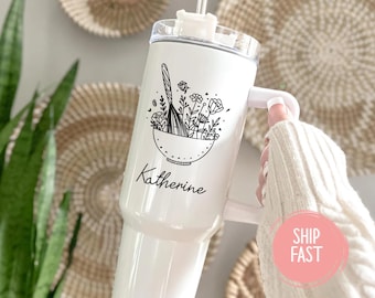 Baking Tumbler, Personalized Baking Gifts, Baking Lover Gift, Pastry Chef Gift, Baker Tumbler, Baker Gift, Chef Tumbler