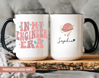 Custom Engineer, Engineer Gifts, Engineer Gift For Girl, Graduation Gift, Engineering Gifts,  Engineer Mug, Funny Engineer Gift