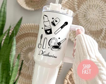 Make Up Tumbler, Make Up Artist Gifts, Make Up Gift, Makeup Lover Gifts, Gift for Makeup Lovers, Funny Makeup, Beauty Makeup