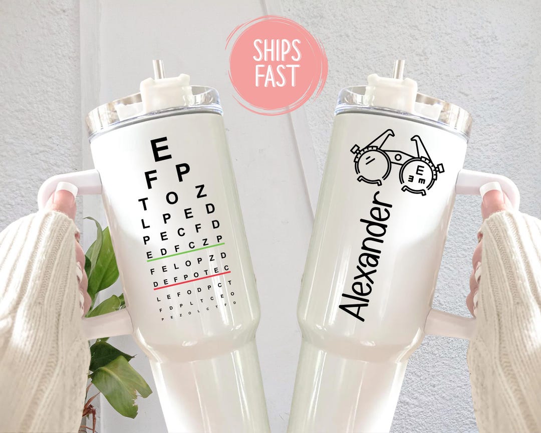 Optometry Gift Box Optometrist Tumbler, Optometry Gift, Eye Doctor Tumbler, Eye Doctor ...