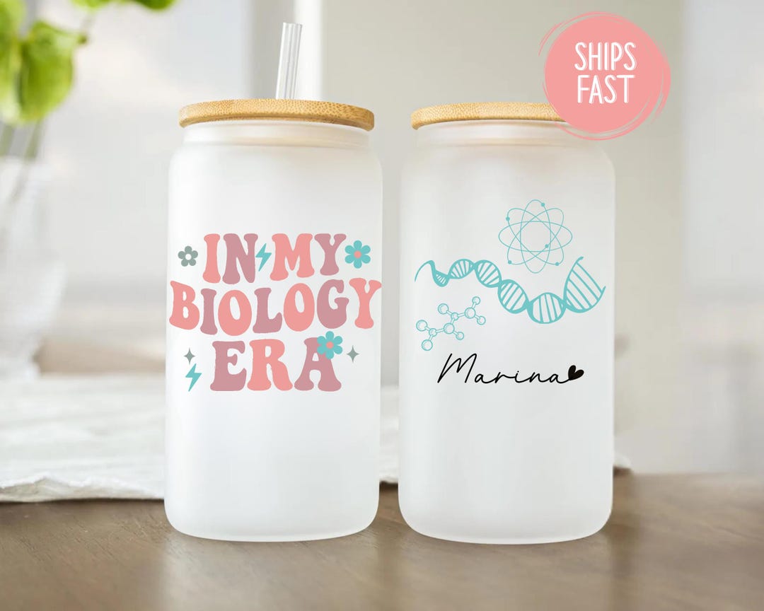 Biology Tumbler, Science Tumbler, Custom Biologist, Graduation Gift ...