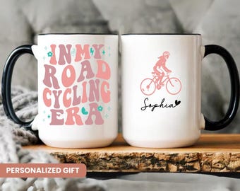 Cyclist Gift, Cyclist Birthday, Biker Gifts, Bicycle Mug, Ride on Bike, Bike Gifts, Road Bike, Cycling Mug, Cycling Gift
