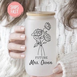 Personalized Future Mrs, Future Mrs. Tumbler, Custom Engagement Gift, Bridal Shower Gift, Future Mrs Gift, Wedding Gift, Gift for bride