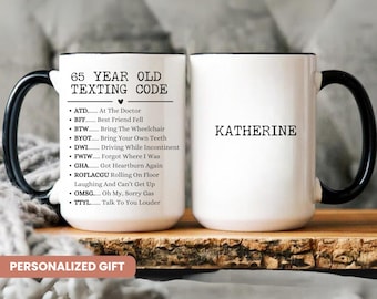 Funny 65th Birthday Mug, Funny Gift for 65 Year Old, 65th Birthday Gift, 65 Birthday Coffee Mug, Funny 65th Birthday Gift, 1960 Coffee Mug