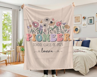 Personalized Baptism Blanket, Pioneer Blanket, Personalized Jw Pioneer School Gift, Pioneer Gift JW, Baptism Blanket, Daughter of the King