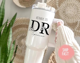 Custom Doctor Tumbler, Doctor Tumbler, Graduation  Gifts, Medical School Graduation, Doctor Gift, Doctor Graduation Gift, Appreciation Gift