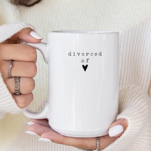 Divorce Gift, Funny Divorce Gift, Divorce Mugs, In my Divorced Era, Divorce Party, Motivational Gifts, Divorced af, Sarcastic Coffee Mug