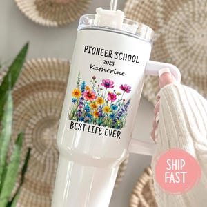 Personalized Pioneer School Tumbler, JW Pioneer Gift, JW Pioneer School, JW Gifts, Best Life Ever Gifts, Pioneer school 2025 gifts Jw
