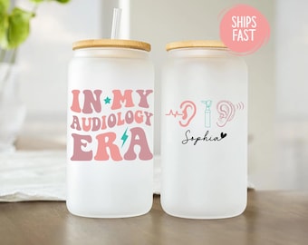 Personalized Audiologist Tumbler, Audiology Student, Audiologist Gifts, Graduation Tumbler, Student Gift, Ear Doctor Gift