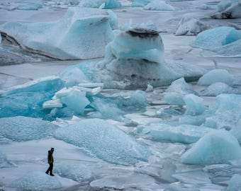Among the Ice Giants — Print: Minimalist Fine Art Landscape Photography