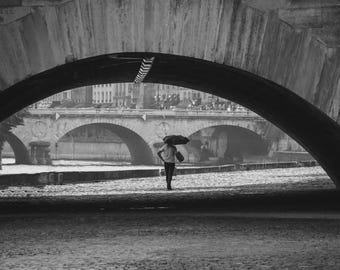 Paris in the Rain — Print: Minimalist Fine Art Landscape Photography