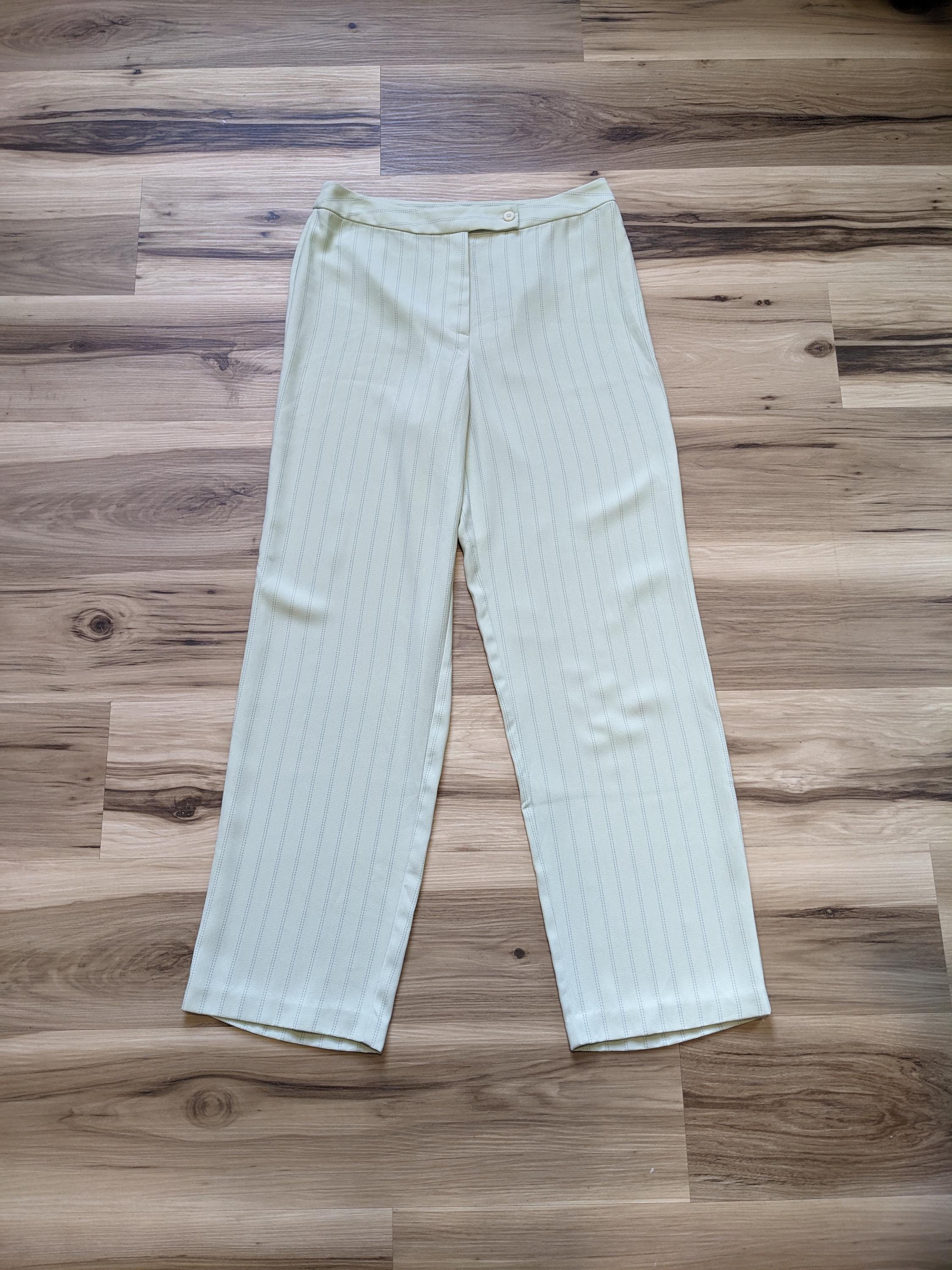 Vintage Y2k Pinstripe Pants - Etsy