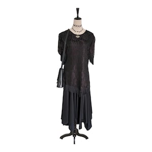 Black Midi Lace Dress - Etsy Black Midi Lace Dress - Etsy