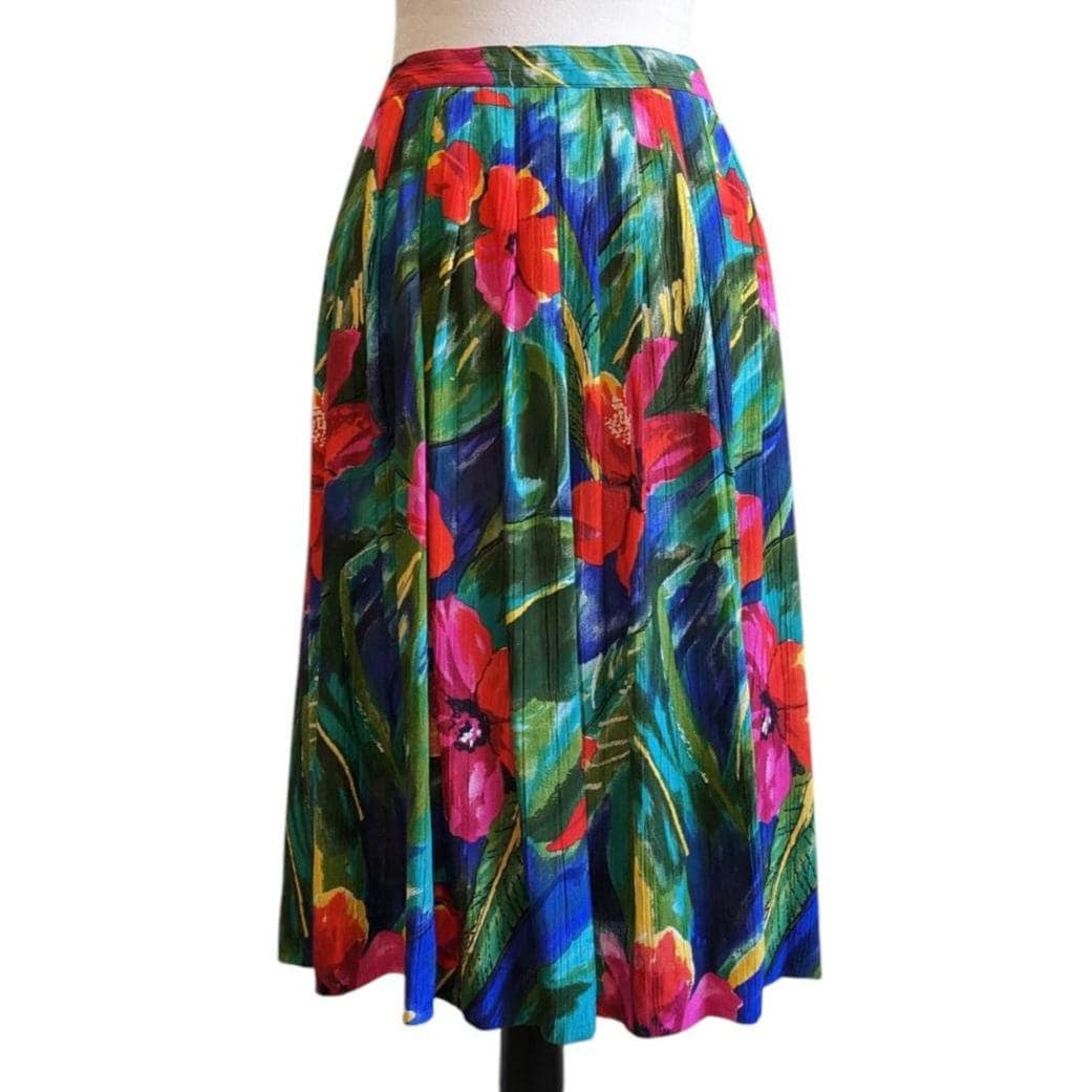 Jupe midi évasée fluide Verde Please - Femme G0EJCDZ000 | Place des