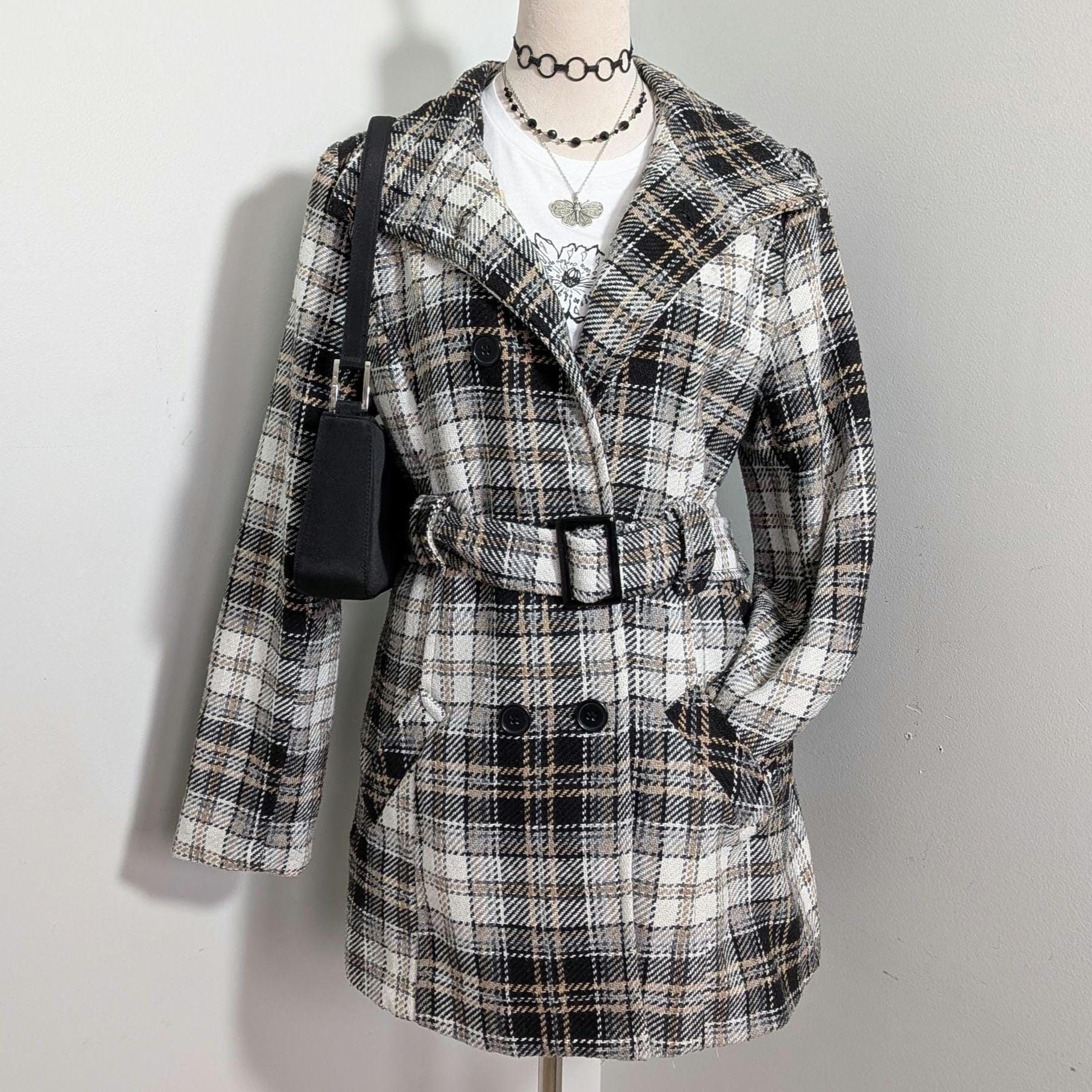 Y2k Wool Coat - Etsy