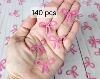 200pz Coriandoli Rosa, 4x3,6cm Rosa Coriandoli per Addio al Celibato Glitter Coriandoli da Tavolo per Legare il Nodo Decorazione per Addio al Nubilato Forniture per Addio al Nubilato