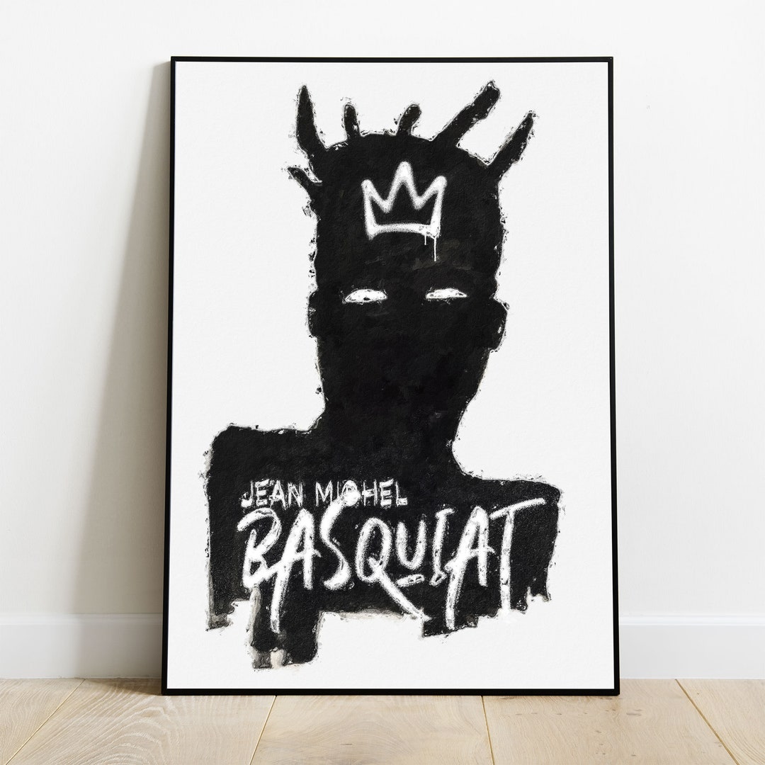 Jeanmichel Basquiat Print, Pop Art Poster, Museum Poster, Modern Art