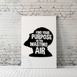 Rapper Portrait Poster Print Hip Hop Quote Rap Lyrics Old School Rap Home Decor Rapper Poster Hip Hop Art Print Gangsta Rap Poster Rap Lyric