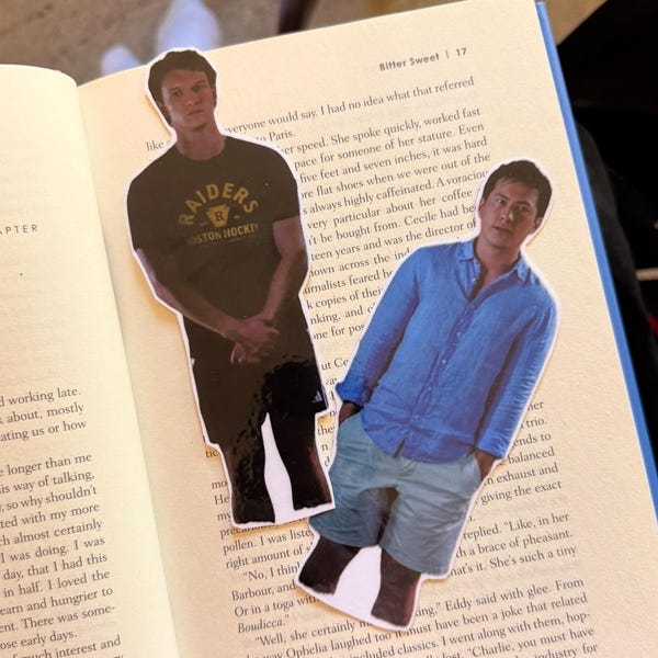 HEATED RIVALRY Shane & Ilya Bookmarks