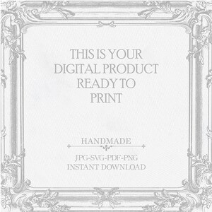 Vintage VA/AV Intertwined Wedding Louis Monogram (Digital Download) image 5