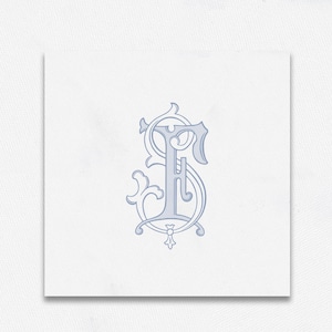 FS-SF Wedding Monogram, Vintage Monogram, Wedding Monogram, Handmade, Wedding Logo, intertwined, wedding desing, digital download