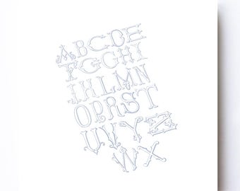 Alphabet Letters: Wedding Letters Bundle (Digital Download)