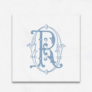 Monograma RO-OR, monograma personalizado, monograma de boda, hecho a mano, logotipo de boda, monograma adornado, entrelazado, diseño de boda, descarga digital