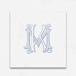 MK-KM Wedding Monogram, Vintage Monogram, Wedding Monogram, Handmade, Wedding Logo, intertwined, wedding desing, digital download