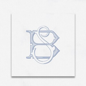 BS - SB monogram, custom monogram, wedding monogram, handmade, wedding logo,  ornate monogram, intertwined, wedding desing, digital download