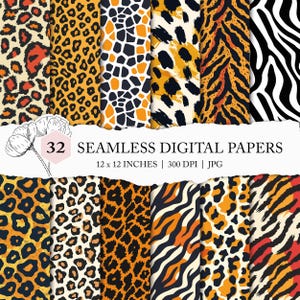 animal print pattern, seamless animal pattern, cheetah print, leopard print, zebra stripes, animal print background, African animal skins