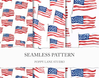 seamless US flag pattern, seamless USA background, Independence Day flag, seamless 4th of July pattern, MAGA, usa seamless background, jpeg