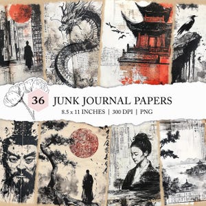 stampe artistiche a inchiostro, carte stampabili con inchiostro cinese, diario cinese di cianfrusaglie, carta digitale con inchiostro nero, arte asiatica con inchiostro, pittura con inchiostro, shuǐ-mò