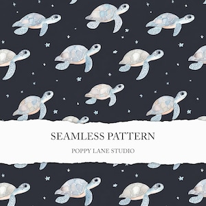 minimalistic turtle seamless pattern, contemporary sea turtle seamless background, simple turtle pattern, turtle seamless background pattern