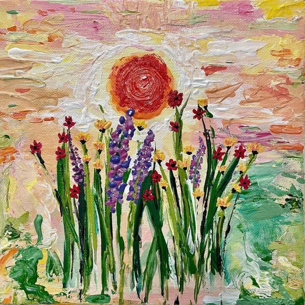Floral Sunset