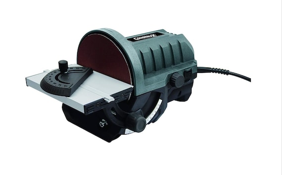 5" Vibration Free Bench Top Disc Sander - No Wobble, Quiet, Stable - Designed in Pickering Ontario Canada - 1 Year Warranty - Woodworking