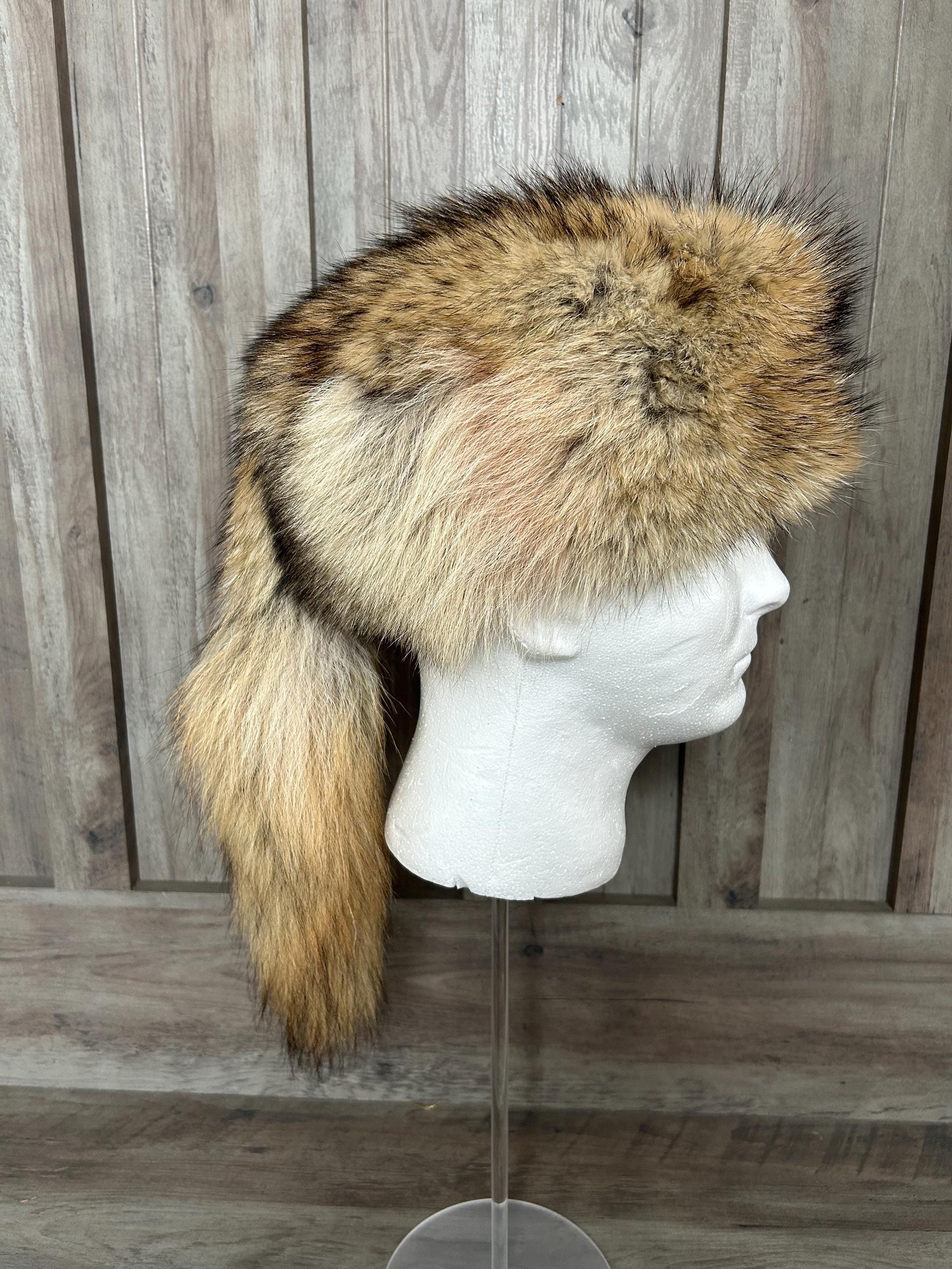 Authentic Ralph Lauren Coyote Fur Hat. Limited collection. OS il_fullxfull.7485945413_m2pd.jpg main image 3