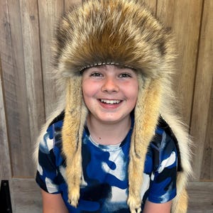 Coyote Fur Mountain Man Hat