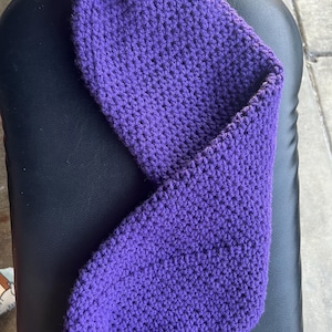 fillable travel pillow - handmade crochet