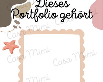 Portfolio-Seite - Dieses Portfolio gehört