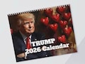 Christmas Gift Trump 2026 Calendar Funny Calendar Gift for Mega fan Gets White Elephant Gift Secret Santa product logo