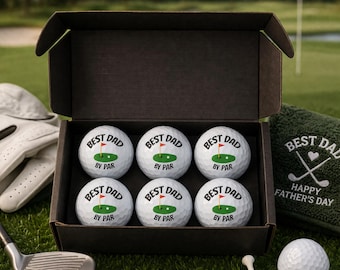 Set de regalo para el Día del Padre: Pelotas de golf / Set de regalo para el Día del Padre